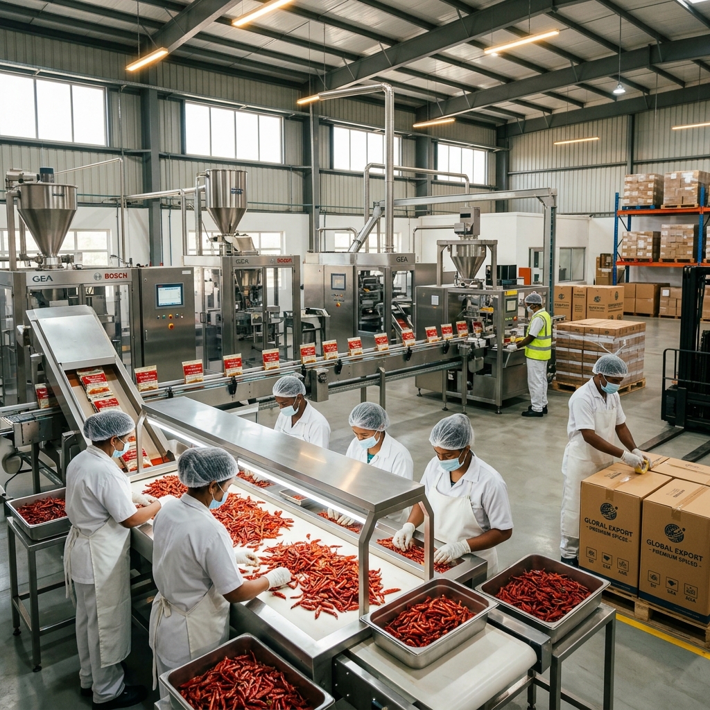 NRB Spices Processing and Export Facility